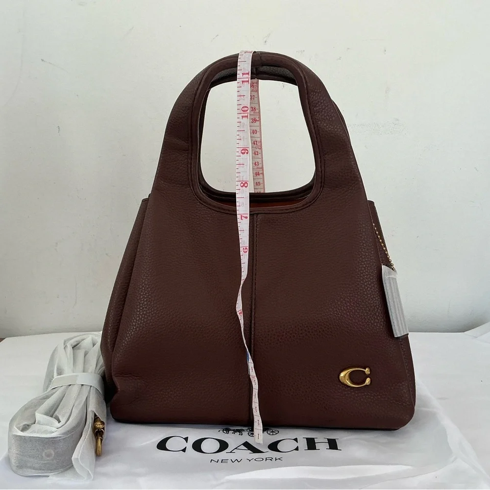 COACH
Lana Small Pebble Leather Shoulder Bag 23 - Picture 10 of 11